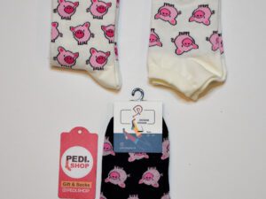 جوراب ساقدار و مچی طرح خوک برند پاتوک پاتوک