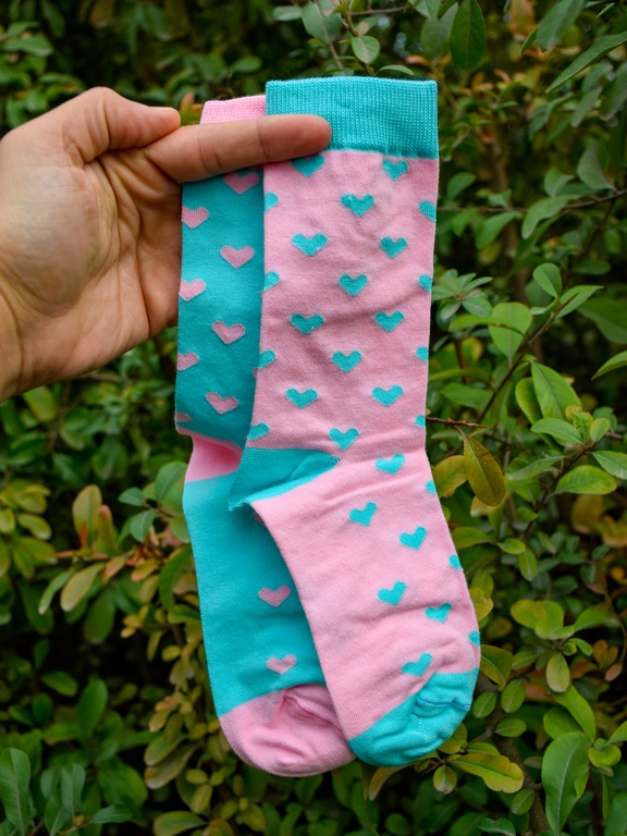 جوراب ساقدار و مچی تا به تا طرح قلب برند پاتوک پاتوک 2 جوراب ساقدار و مچی تا به تا طرح قلب برند پاتوک پاتوک