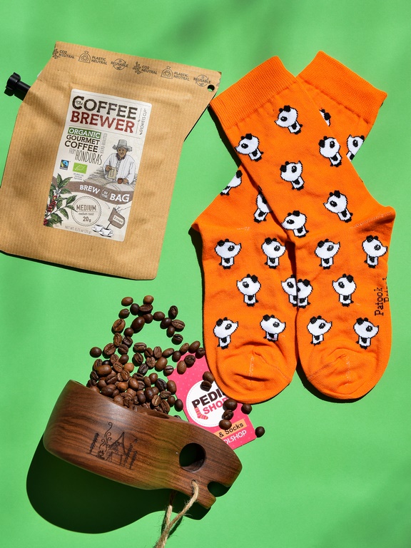 جوراب ساقدار و مچی طرح پاندا برند پاتوک پاتوک 2 جوراب ساقدار و مچی طرح پاندا برند پاتوک پاتوک