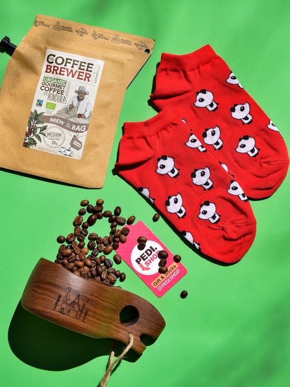 جوراب ساقدار و مچی طرح پاندا برند پاتوک پاتوک 4 جوراب ساقدار و مچی طرح پاندا برند پاتوک پاتوک