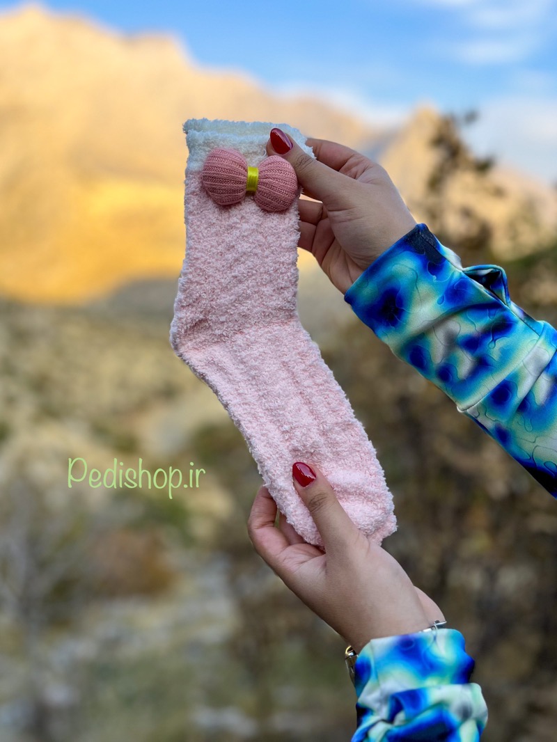 جوراب ساقدار بوکله عروسکی زنانه زمستانی 2 جوراب ساقدار بوکله عروسکی زنانه زمستانی