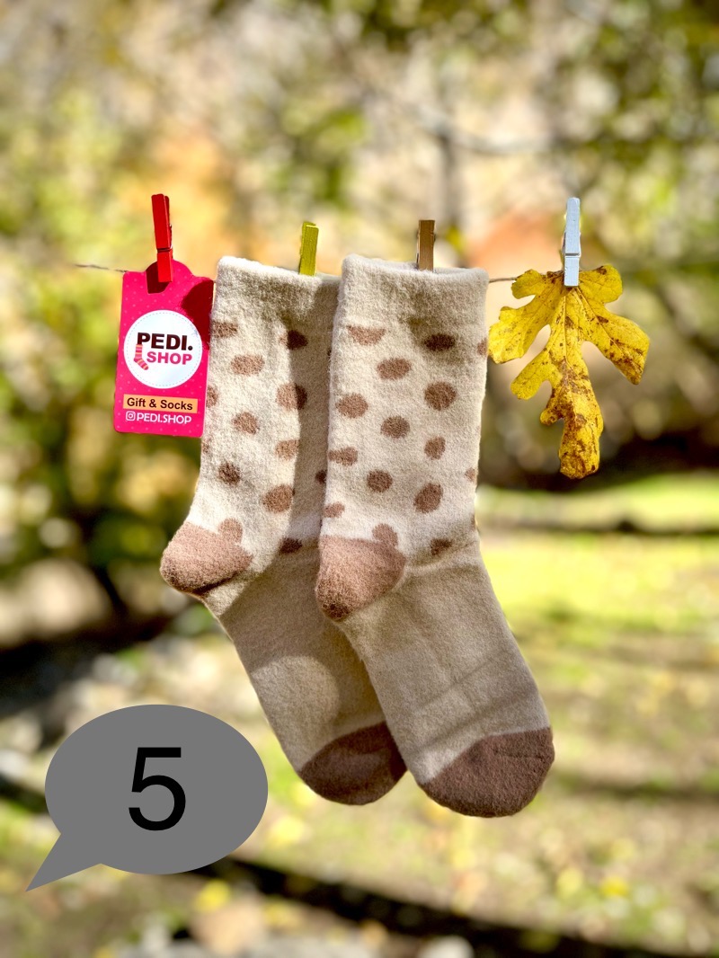 جوراب ساقدار پشمی موهر زمستانه طرح خرس تدی برند کوکو هانا 6 جوراب ساقدار پشمی موهر زمستانه طرح خرس تدی برند کوکو هانا