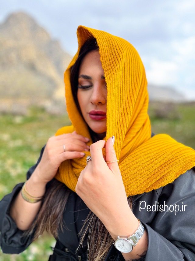 شال گردن و روسری بافت برند آپتیمیست 1 شال گردن و روسری بافت برند آپتیمیست