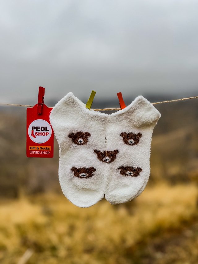 جوراب مچی پشمی بوکله زمستانی طرح خرس تدی 2 جوراب مچی پشمی بوکله زمستانی طرح خرس تدی