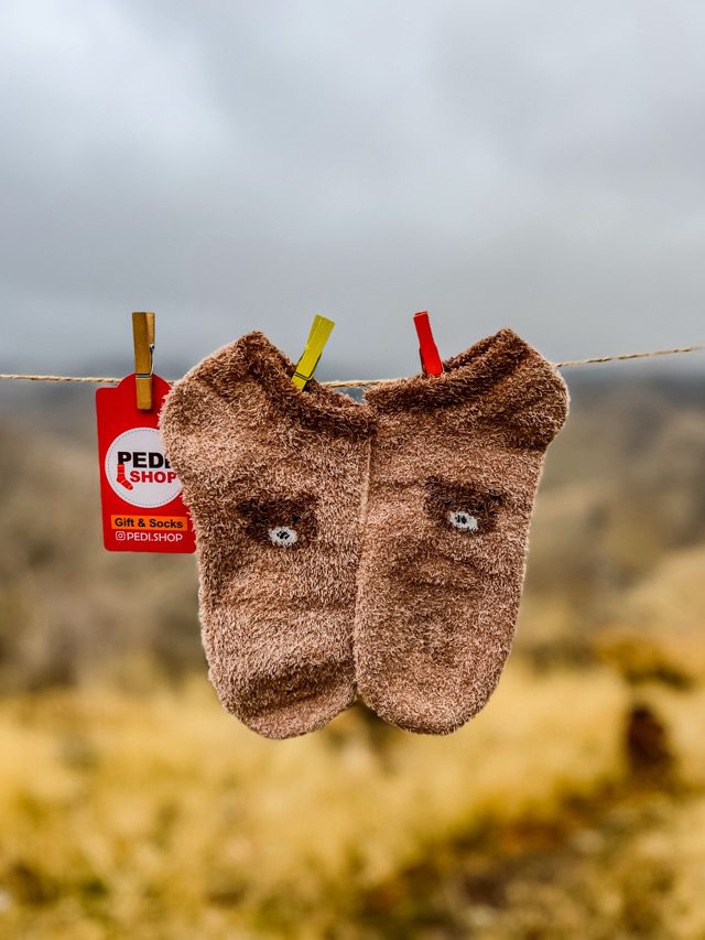 جوراب مچی پشمی بوکله زمستانی طرح خرس تدی 4 جوراب مچی پشمی بوکله زمستانی طرح خرس تدی